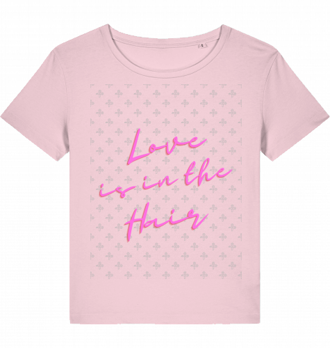 Love Is In The Hair - Organic Scoop Neck T-Shirt
