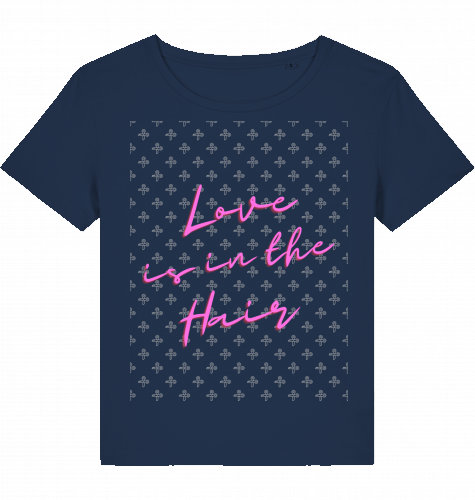 Love Is In The Hair - Organic Scoop Neck T-Shirt