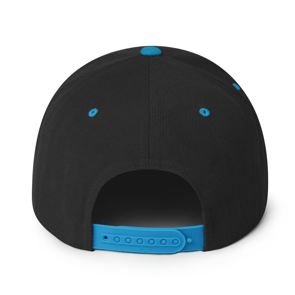 Ciao Chào Blue Snapback-Cap