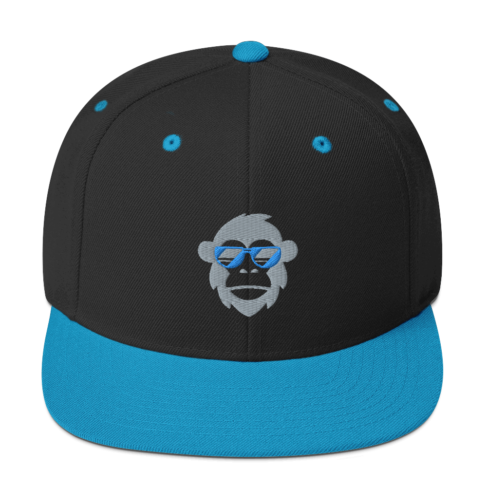 Ciao Chào Blue Snapback-Cap